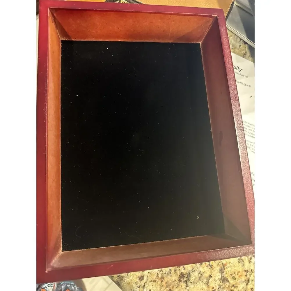 Vintage La Vigna‎ Wine Opener & Accessories Set Wood Box